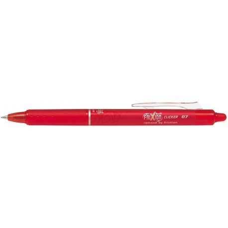 PENNA PILOT FRIXION CLICKER 0,7 ROSSA