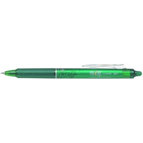 PENNA PILOT FRIXION CLICKER 0,7 VERDE