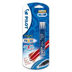 REFILL PILOT FRIXION VERDE 4 COLORS 0.5, PENNE E REFILL CANCELLABILI IN  BLISTER, Vendita online, Ingrosso