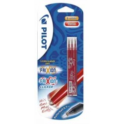 REFILL FRIXION ROSSO PILOT BLISTER 3 PZ