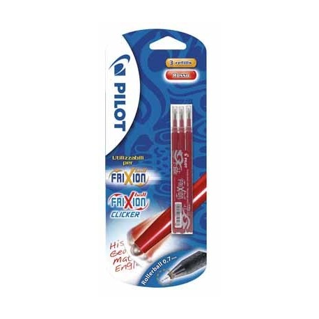 REFILL FRIXION ROSSO 0,7 PILOT BLISTER