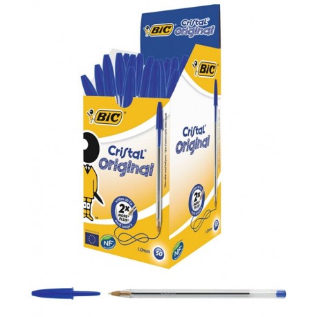 PENNA BIC CRISTAL ORIG.BLU P/MEDIA 1,0MM