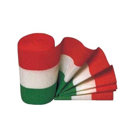 CARTA CRESPA TRICOLORE ROT. MT10X10CM