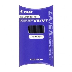 REFILL 3 CARTUCCE BLU V5/V7 PILOT - BXS-