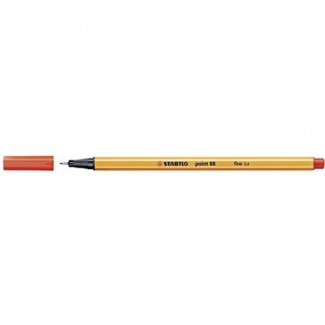 PENNARELLO STABILO POINT88 ROSSO CHIARO-