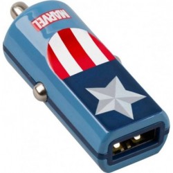 CARICABATTERIE PER AUTO USB CAPITAN