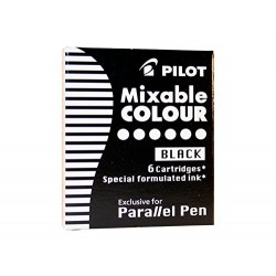 CARTUCCE PARALLEL PEN 6PZ PILOT NERO