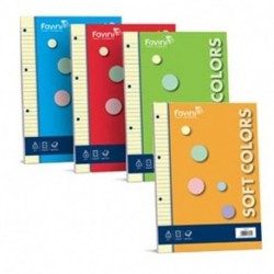RICAMBI FAVINI A4 1R SOFT COLORS 80GR