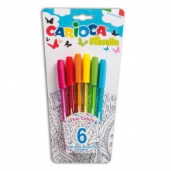 PENNE CARIOCA FIORELLA COLORI ASS. 6PZ