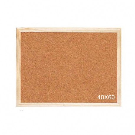 PANNELLO IN SUGHERO CON CORNICE 40X60