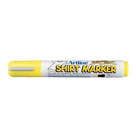 PENNARELLO T-SHIRT MARKER TESSUTO GIALLO