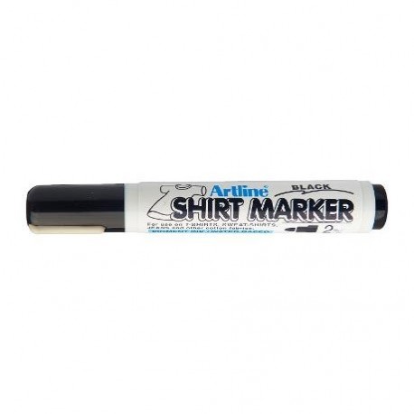 PENNARELLO T-SHIRT MARKER TESSUTO NERO