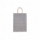 BORSA IN CARTA 16X8X21CM TORTORA -