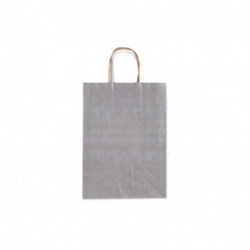 BORSA IN CARTA 16X8X21CM TORTORA -