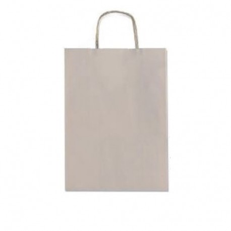 BORSA IN CARTA 22X10X27CM TORTORA -