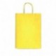 BORSA IN CARTA 22X10X27CM GIALLO -