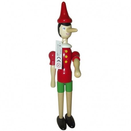 PINOCCHIO IN LEGNO H. 30 CM - 40192