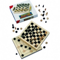 DAL NEGRO SCACCHI DAMA TRIA LEGNO