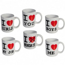 TAZZA  I LOVE... - 78-8206