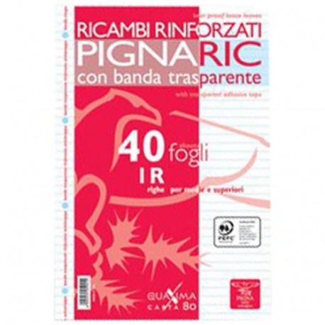 RICAMBI PIGNA A5 1R RINFORZATO 80GR. 40F
