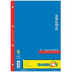 RICAMBI RINFORZATO BIANCO 80GR A4