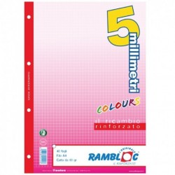 RICAMBI RAMBLOC 40FF A4 ROSA 5MM