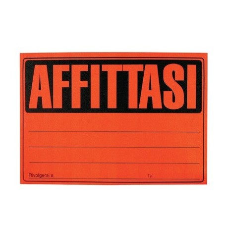 CARTONCINI AFFITTASI FLUO 23X33 10PZ