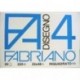 ALBUM DISEGNO FABRIANO F20 4 RIQUADR. A4
