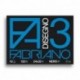 ALBUM DISEGNO FABRIANO 3LI 24X33 NERO