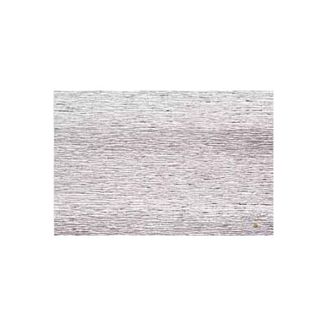 ROTOLO CARTA CRESPA 180GR METAL ARGENTO