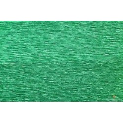 ROTOLO CARTA CRESPA 60GR METAL VERDE