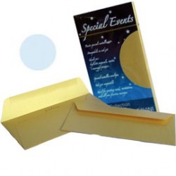 BUSTE SPECIAL EVENTS 11X22 AZZURRE 10PZ.