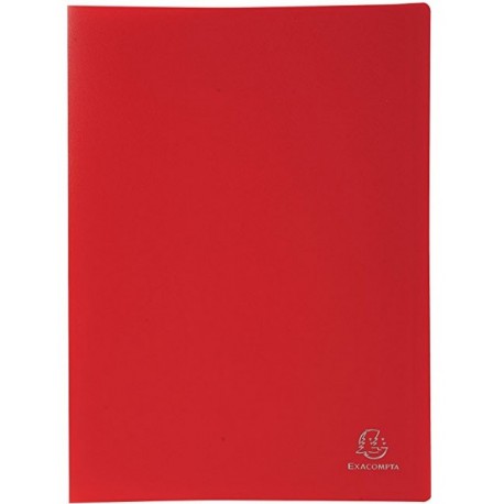 PORTALISTINI 50B. EXACOMPTA A4 PPL ROSSO