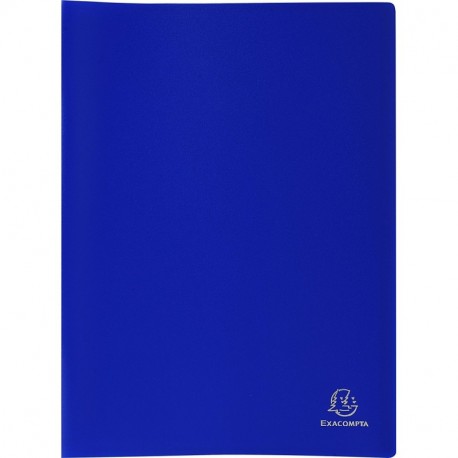 PORTALISTINI 100B. EXACOMPTA A4 PPL BLU