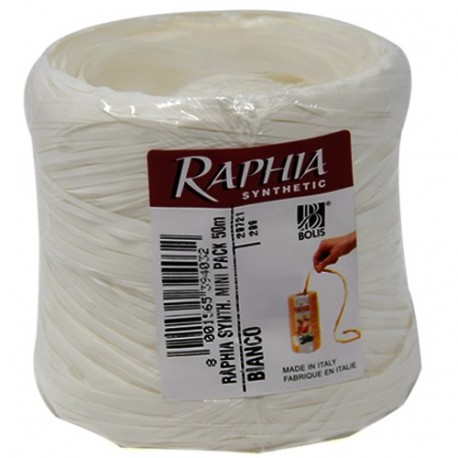 NASTRO RAFIA 50M BIANCO - 54011320509