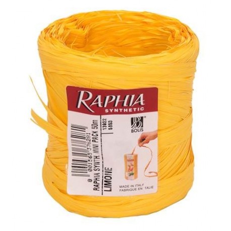 NASTRO RAFIA 50M LIMONE - 54011320522