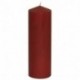 CANDELA MOCCOLO 280X90 ROSSO ANTICO