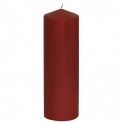CANDELA MOCCOLO 280X90 ROSSO ANTICO