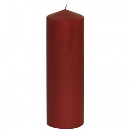 CANDELA MOCCOLO 280X90 ROSSO ANTICO