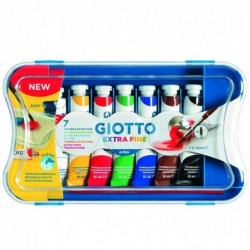 TEMPERE GIOTTO TUBO 12ML 7PZ IN SCATOLA