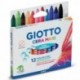 PASTELLI GIOTTO CERA MAXI 12PZ