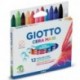 PASTELLI GIOTTO CERA MAXI 12PZ