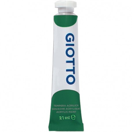 TEMPERA GIOTTO TUBO 12ML VERDE SMERALDO