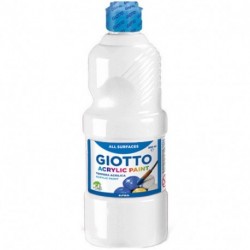 TEMPERA GIOTTO ACRILICA 500ML BIANCO