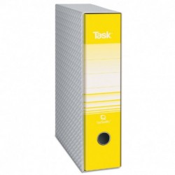 REGISTRATORE TASK TOPQUALITY D.8 GIALLO