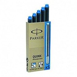 CARTUCCE PARKER QUICK 5PZ BLU - S0116210