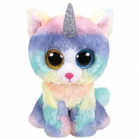 TY BEANIE BOOS 15CM HEATHER - T36250