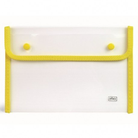 BUSTA PP CORDONATA CON BOTTONE A4