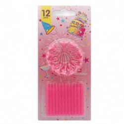 CANDELINE 12PZ ROSA - PB921A