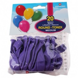 PALLONCINI MEDIUM LAVANDA 20PZ